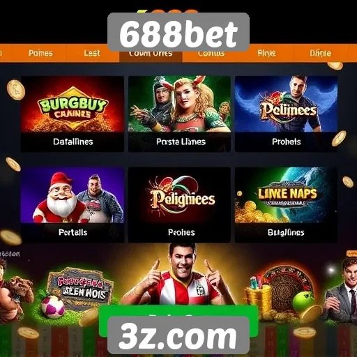 Análise das ofertas de jogos no site 688bet