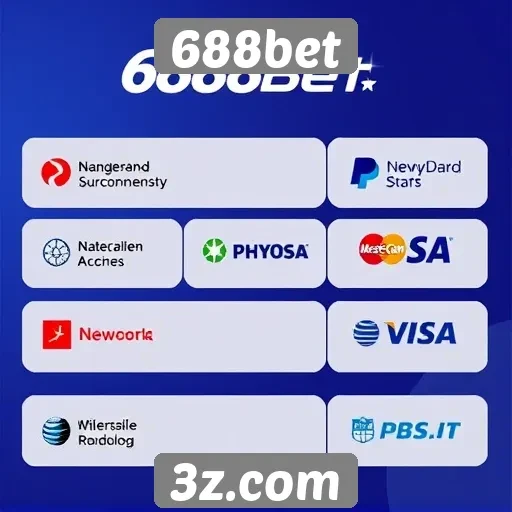Métodos de pagamento oferecidos pelo 688bet