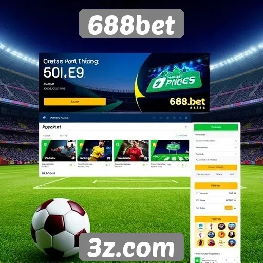 Estudo de usabilidade do site 688bet para novos jogadores